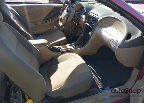 2001 Ford Mustang из США, поврежденный, VIN 1FAFP40431F146543